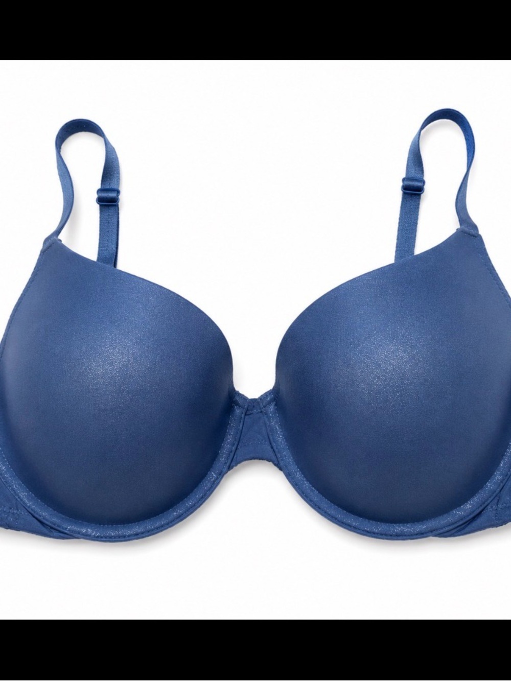 Victoria's Secret Everyday Smooth Navy Bra 36C Pushup padded underwire